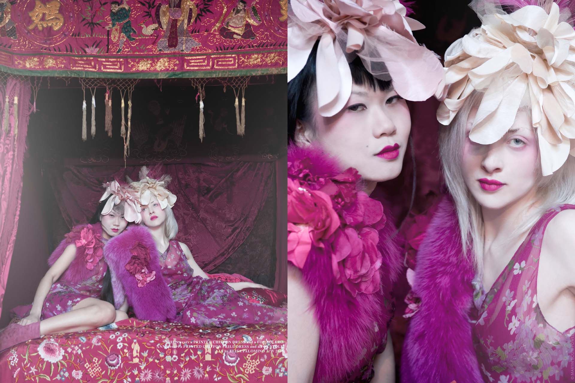 Elisa Palomino, Advertisement Campaigns and Backstage” width=