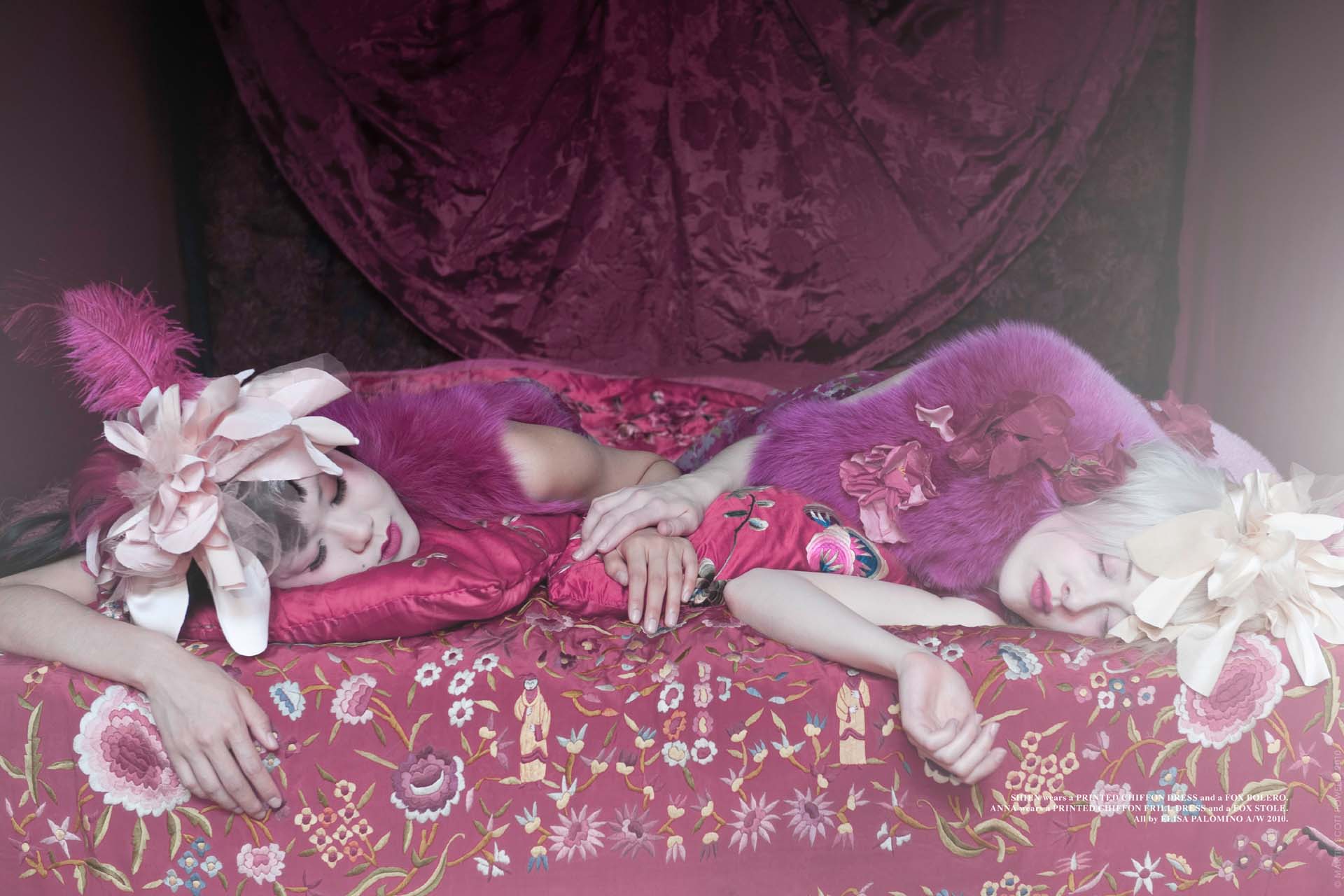 Elisa Palomino, Advertisement Campaigns and Backstage” width=