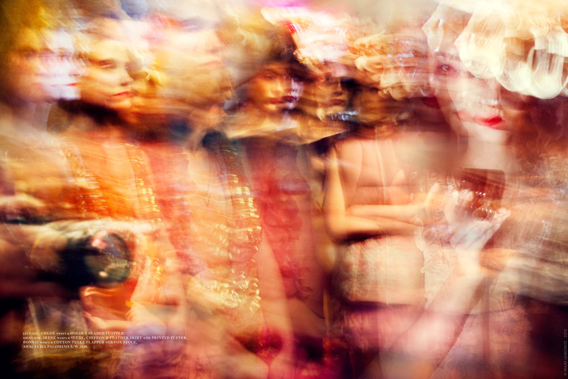 Elisa Palomino, Advertisement Campaigns and Backstage” width=