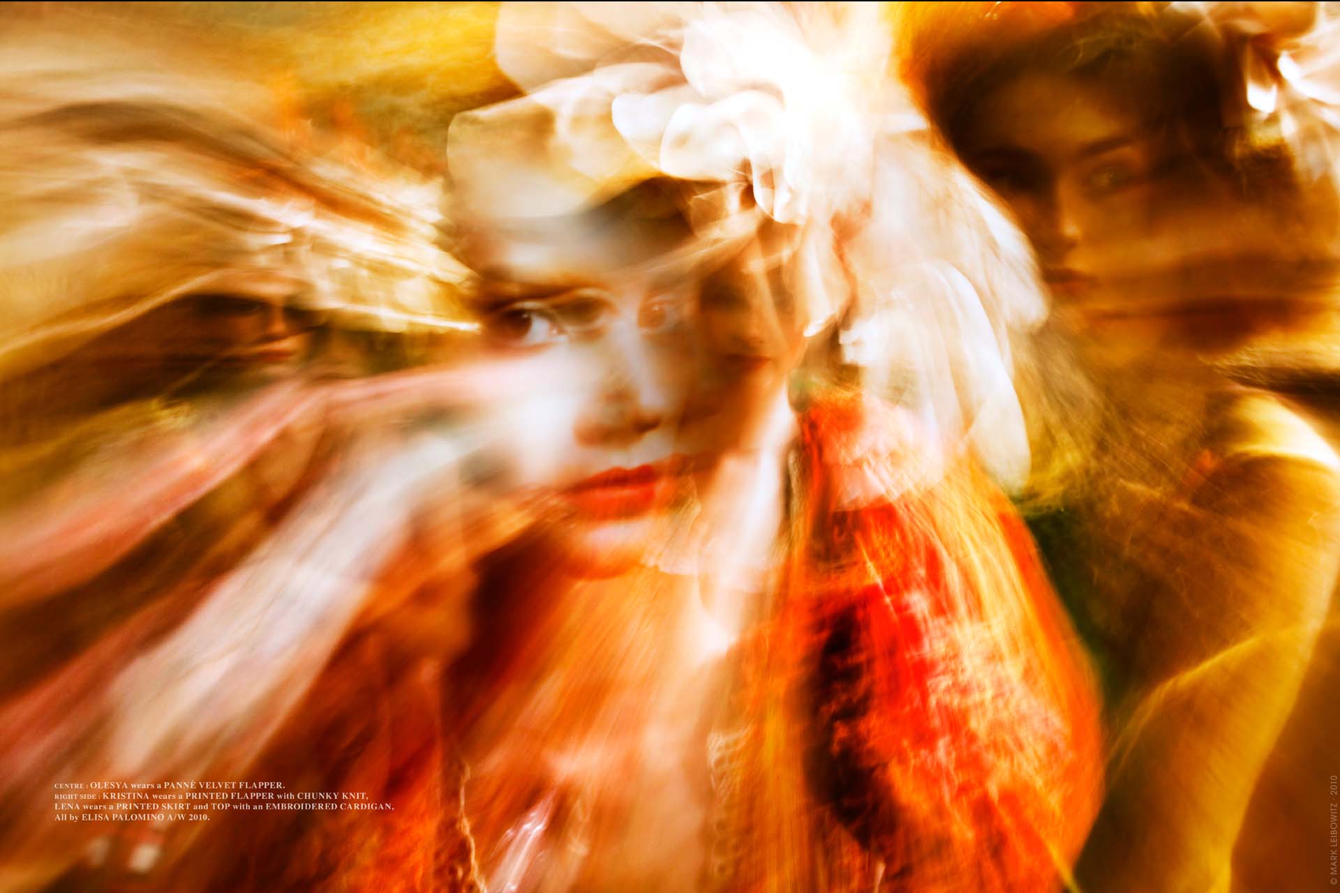 Elisa Palomino, Advertisement Campaigns and Backstage” width=