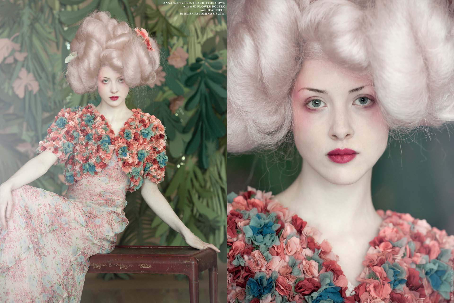 Elisa Palomino, Advertisement Campaigns and Backstage” width=