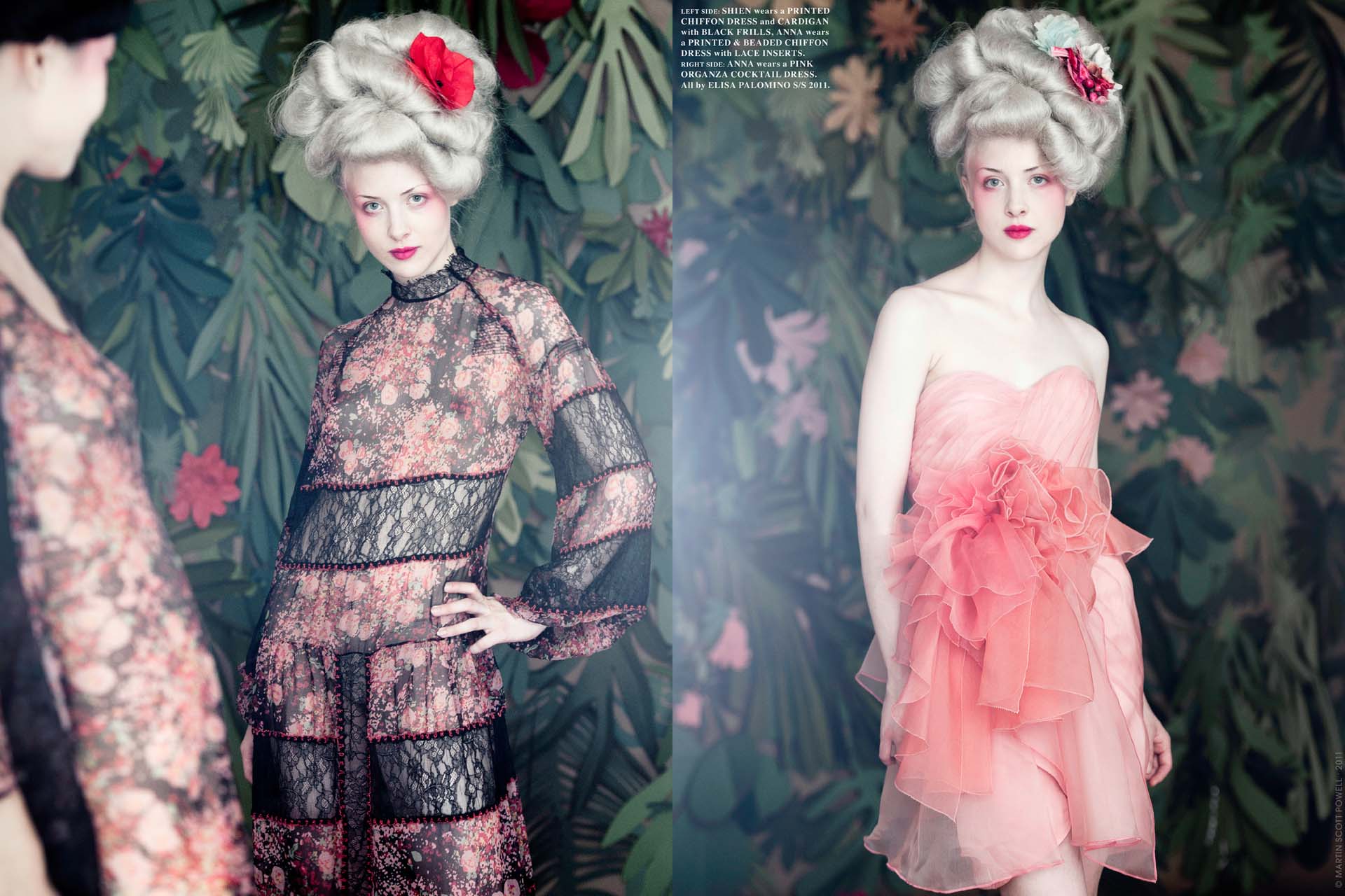 Elisa Palomino, Advertisement Campaigns and Backstage” width=