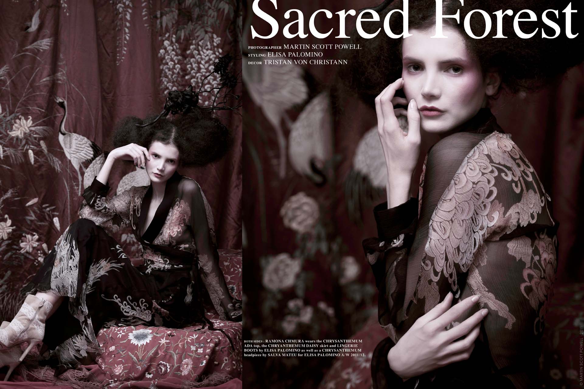 Elisa Palomino, Advertisement Campaigns and Backstage” width=