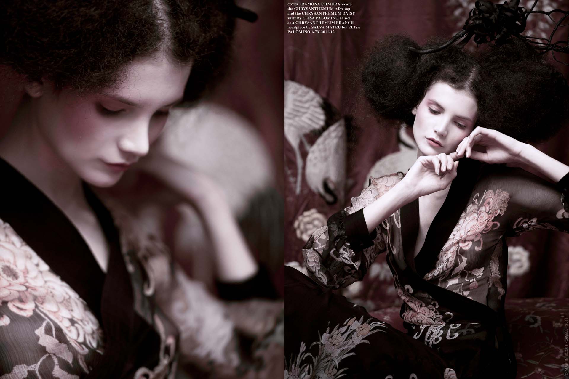 Elisa Palomino, Advertisement Campaigns and Backstage” width=