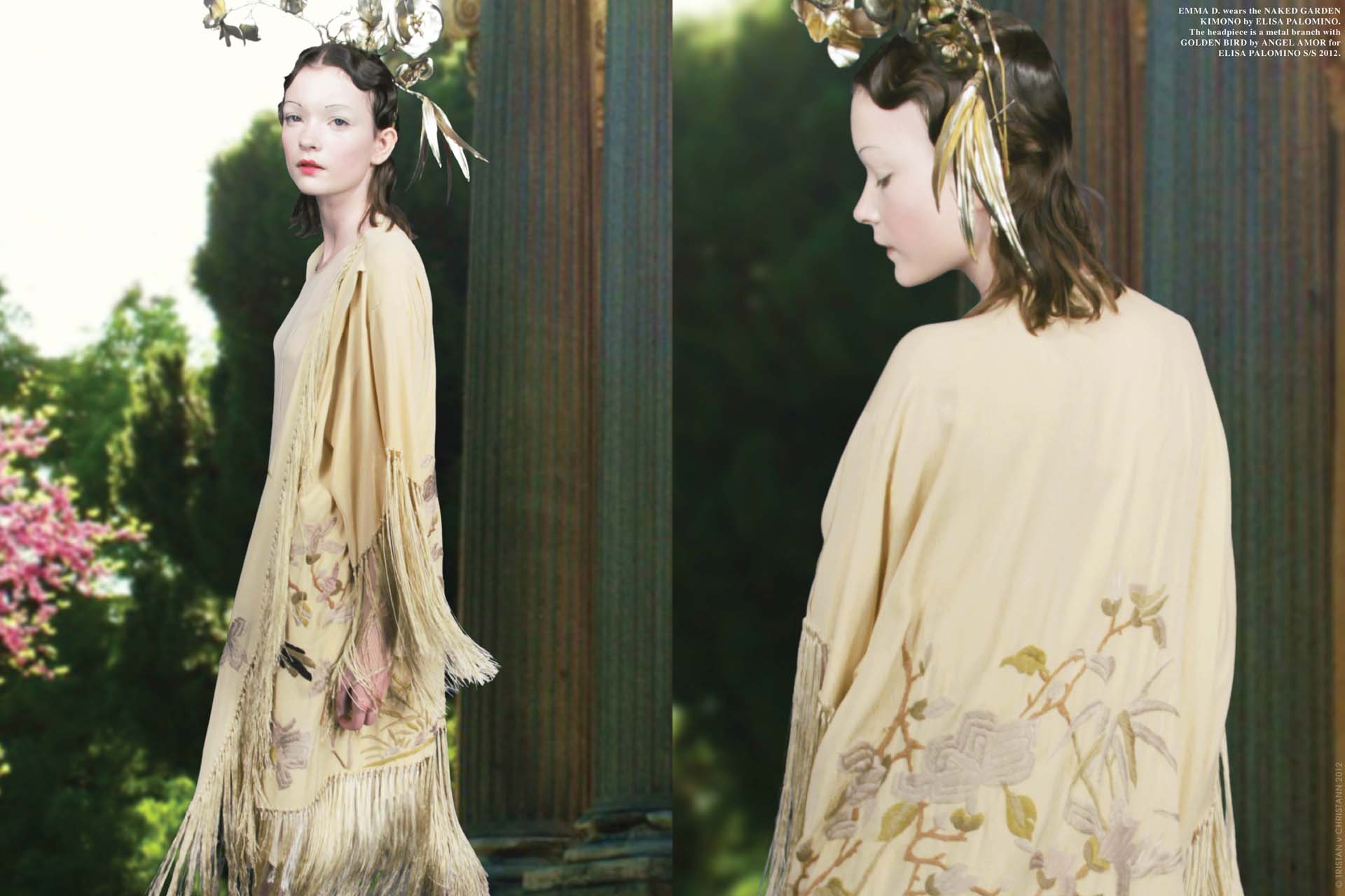 Elisa Palomino, Advertisement Campaigns and Backstage” width=