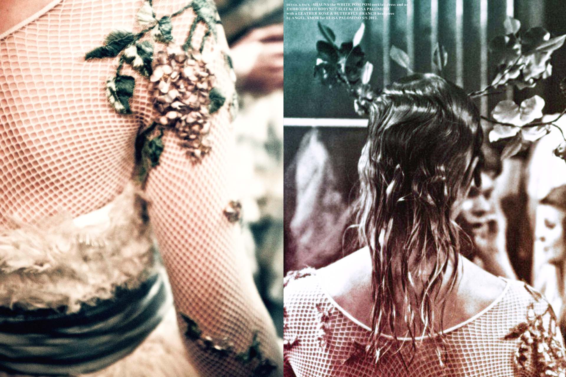 Elisa Palomino, Advertisement Campaigns and Backstage” width=