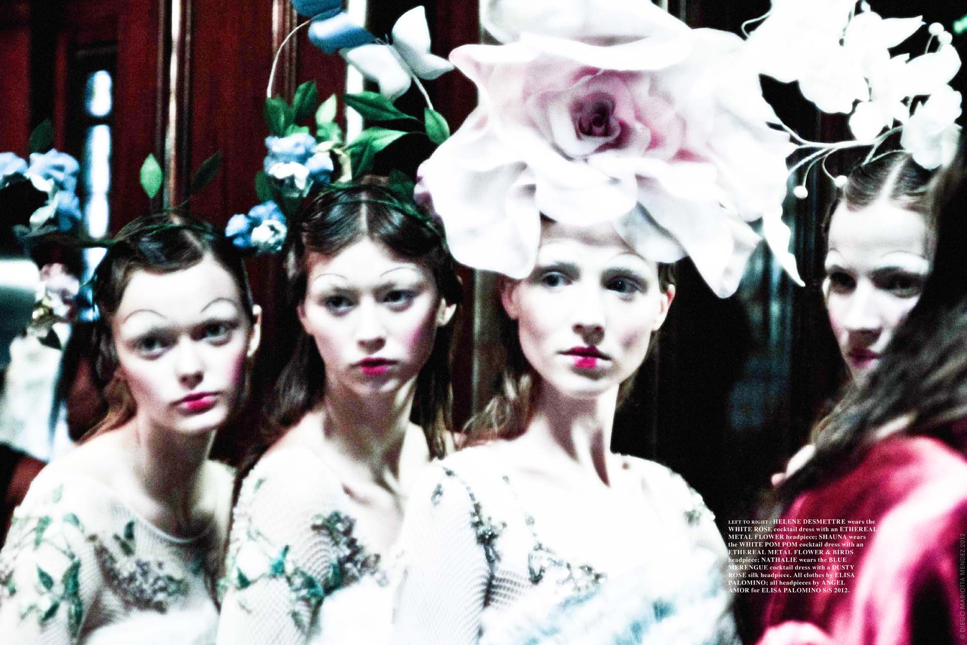 Elisa Palomino, Advertisement Campaigns and Backstage” width=